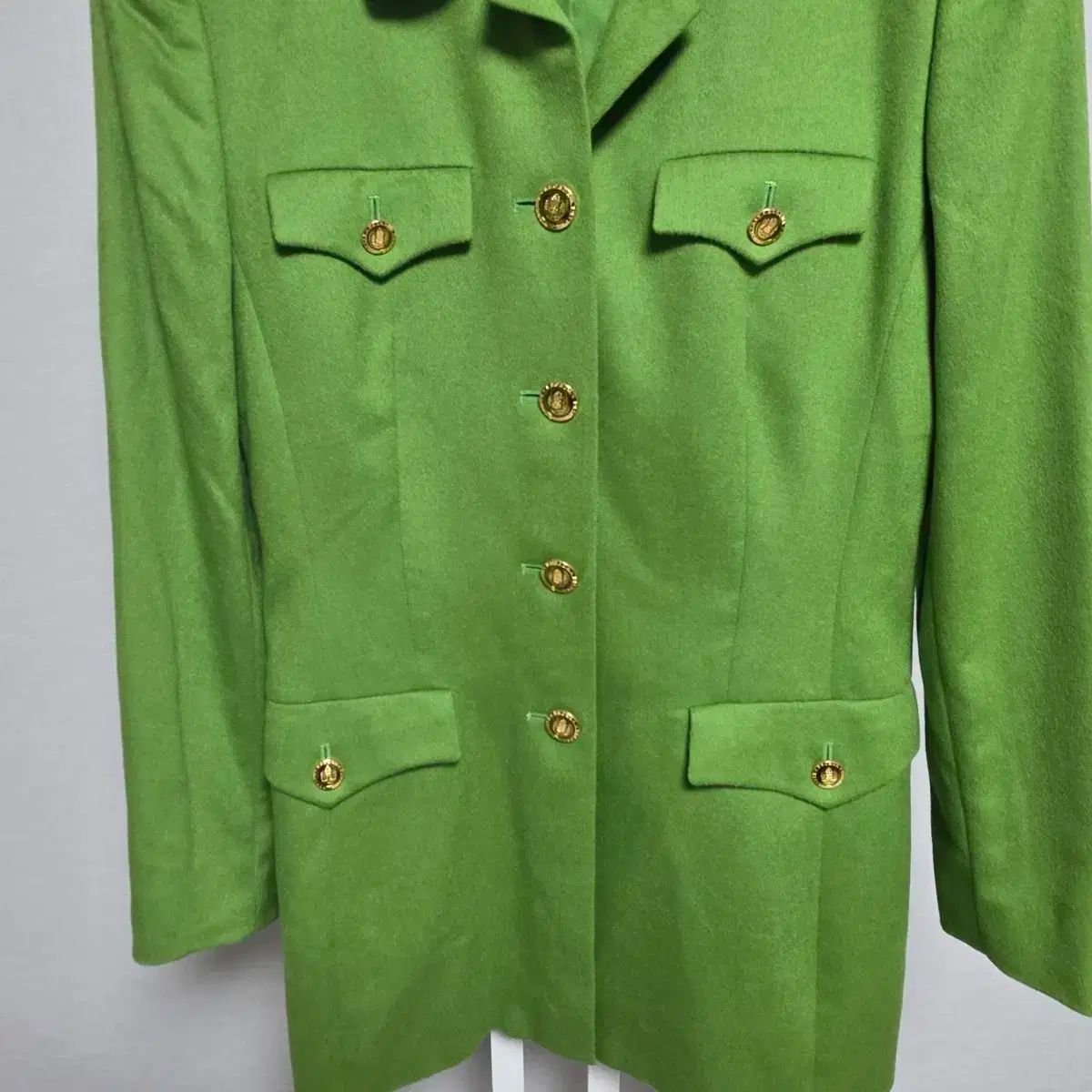 エスカーダ グリーン COLOR ジャケット GULLKHAN_COM