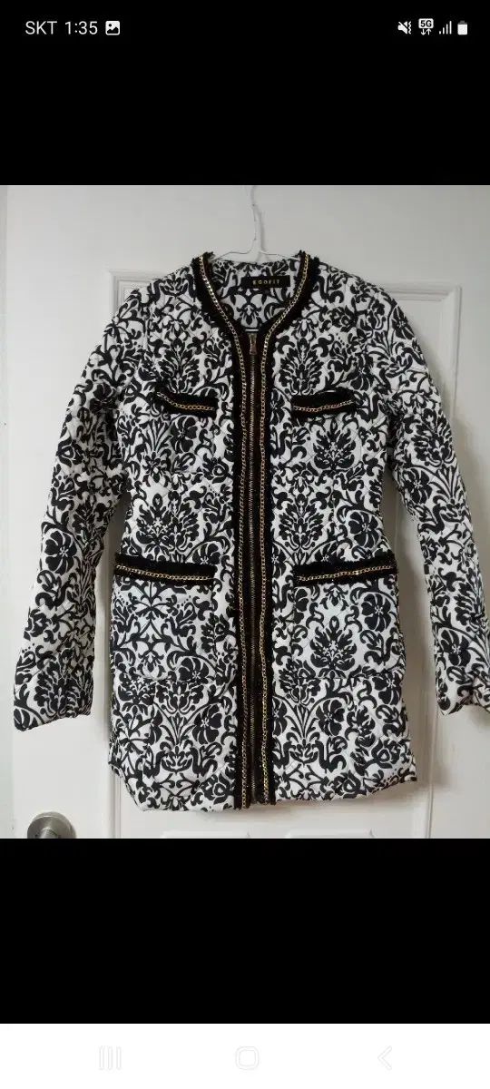 エゴイスト ダウン ツイードジャケット