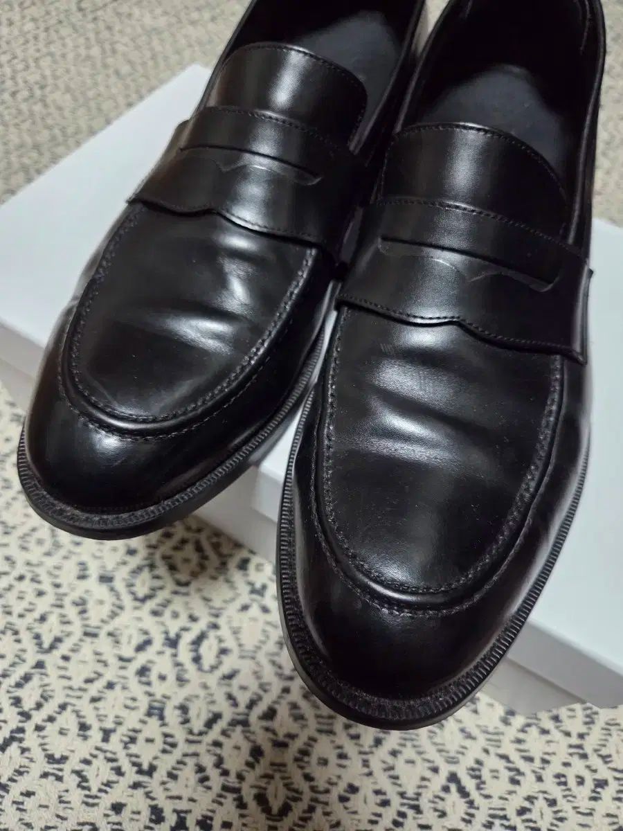 MUSINSA ムシンサ ペニー ローファー ブラック 275