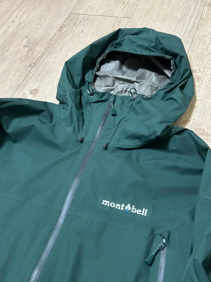 モンベル レイン トレッカー DARK GREEN XL