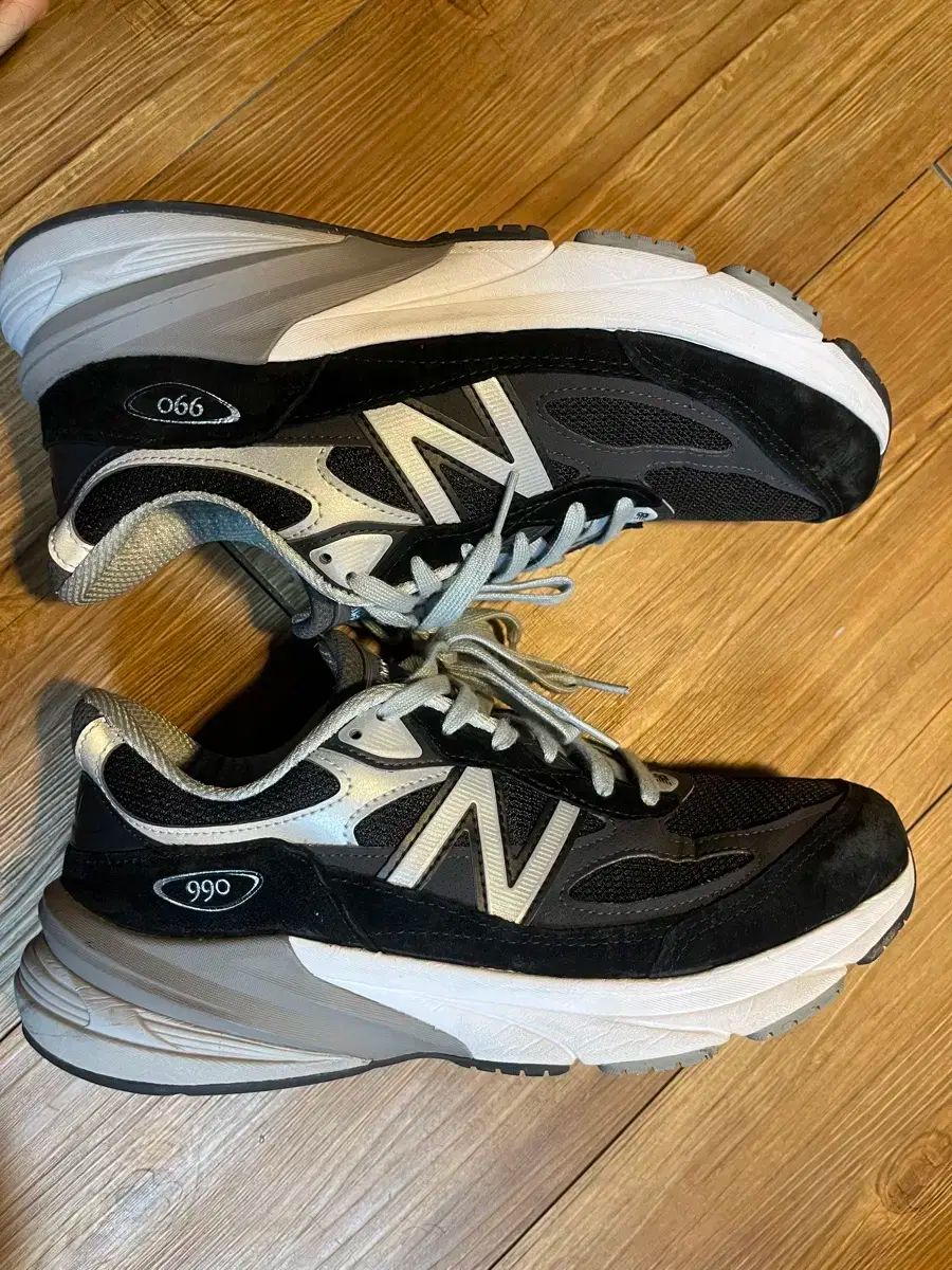 ニュー ンス 990 v 6 メイド イン USA ブラック ホワイト M BK