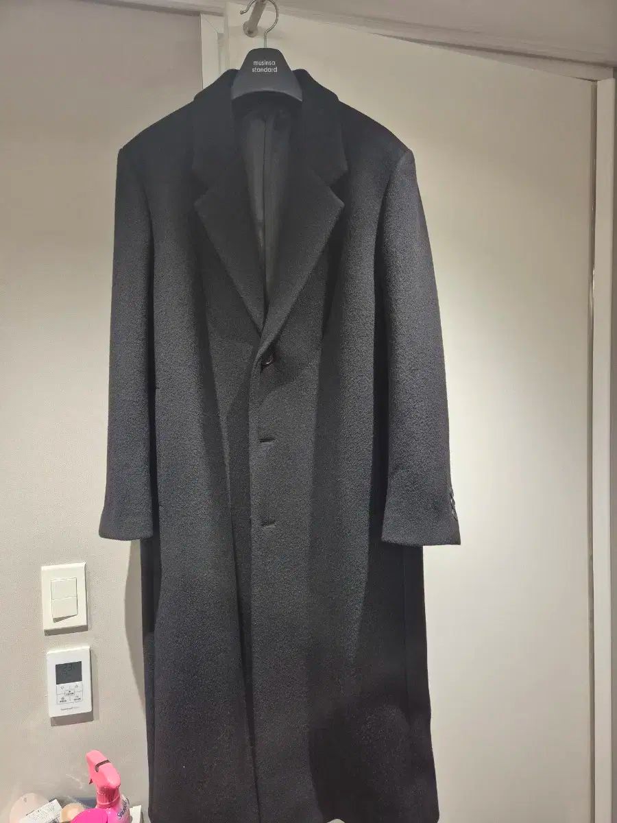 EQL ESSENTIALS エッセンシャルズ Single シングル コート ブラック XL