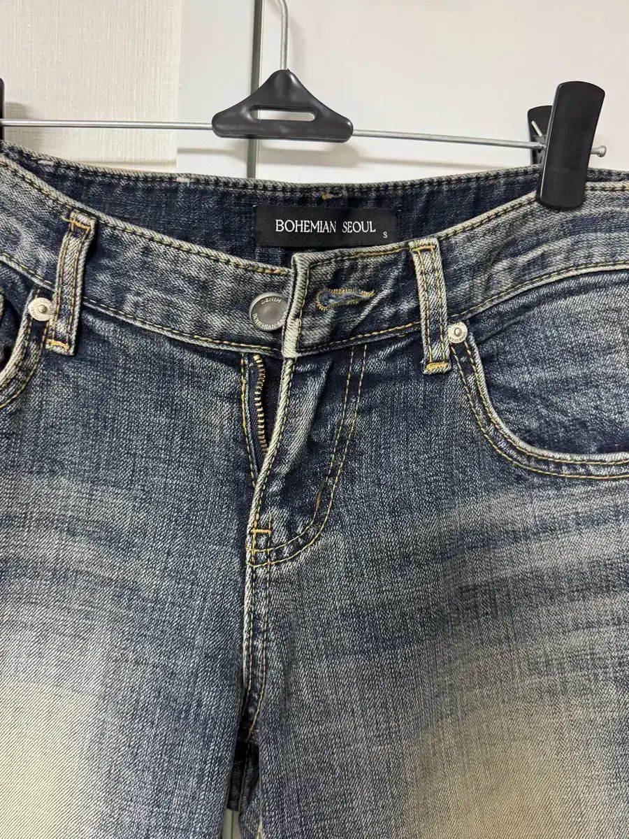 BOHEMSEO ボヘミアンソウル ウォッシュ ブーツカットパンツ