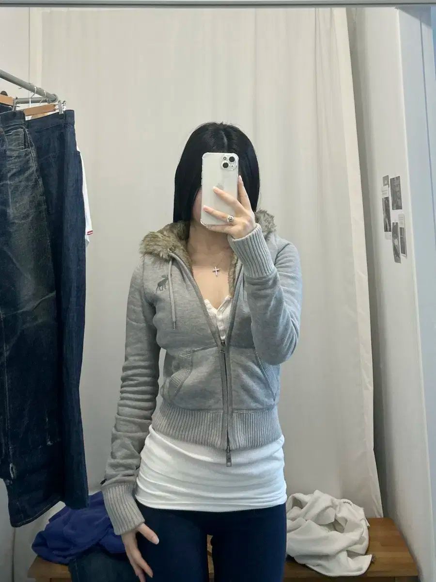 アバクロンビー ウルフ WHO ジップアップ y2k