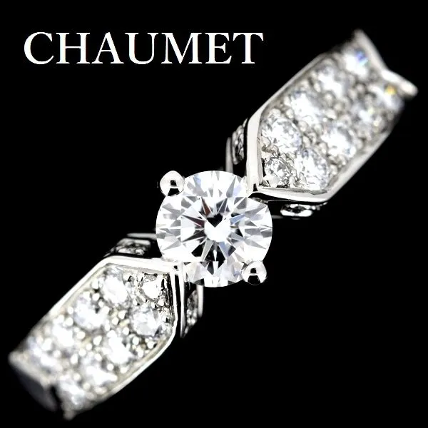 ショーメ プリュム マルチ ダイヤリング 0.31ct/F/VVS2/VG ショーメ プリュム マルチ ダイヤリング 0.31ct/F/VVS2/VG