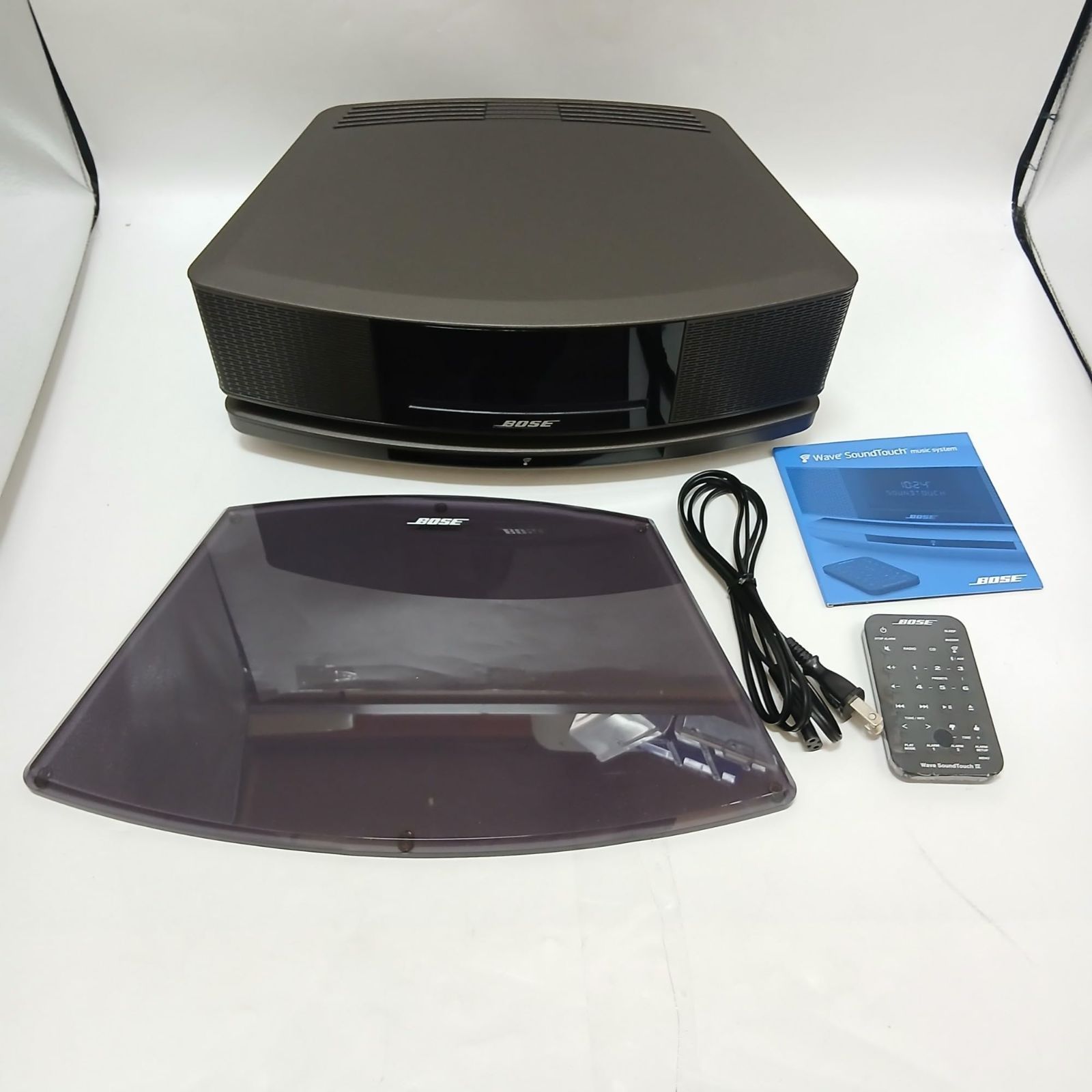 No.4060 Bose Wave SoundTouch music system IV CDプレーヤー ラジオ Bluetooth Wi-Fi接続 リモコン 36.8cm W x 10.9cm H x 22.1cm D 4.0kg