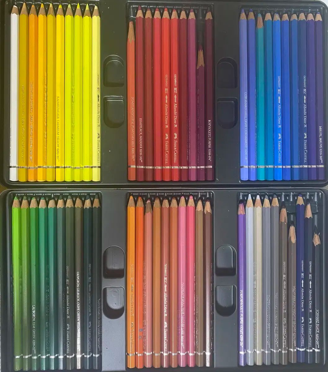 ファーバーカステル アルブレヒト デューラー 専門家 用 60 色 水彩 色鉛筆