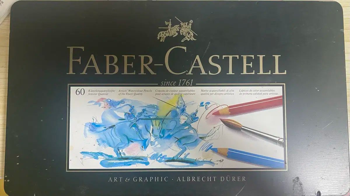 ファーバーカステル アルブレヒト デューラー 専門家 用 60 色 水彩 色鉛筆