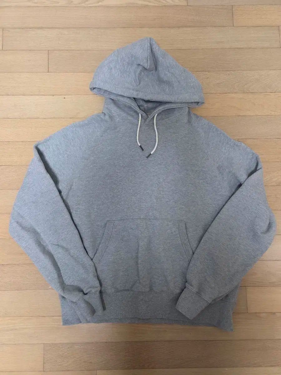ROUGH SIDE ブレンディッド フーディ メランジュグレー 1