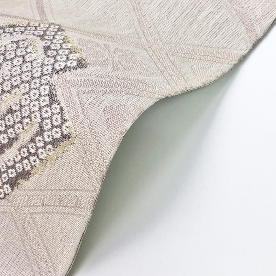 すくい織 花菱に源氏香