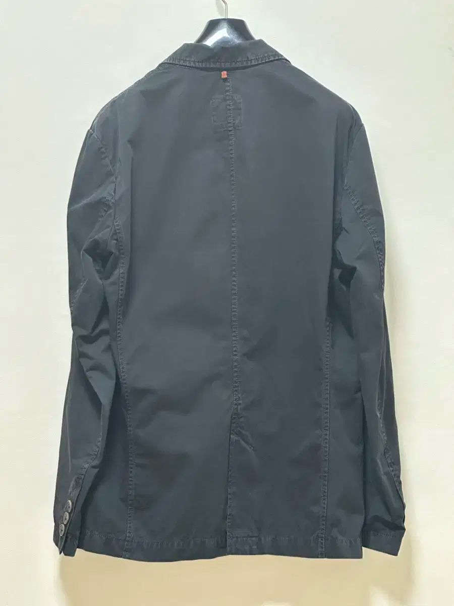 BOSS ブラック コットン メンズ ウォッシュ ジャケット