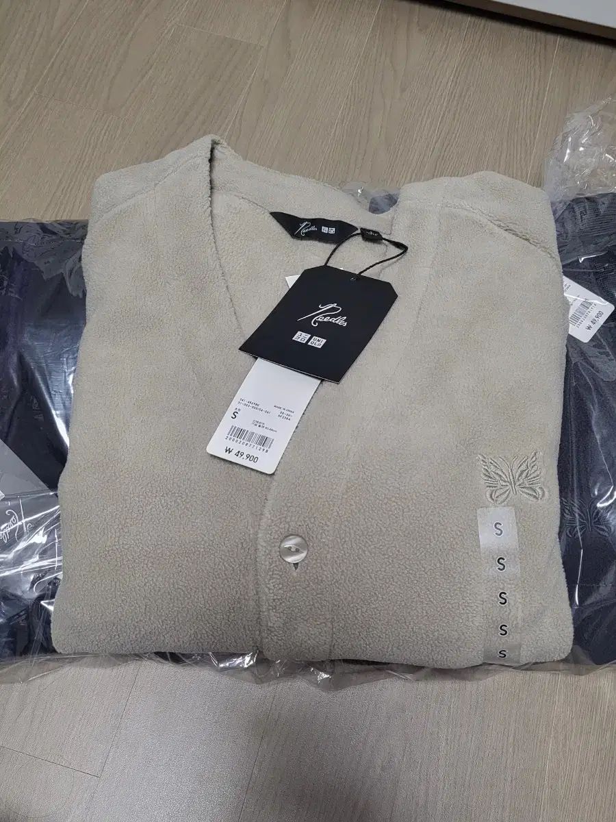 UNIQLO ニードルズ カーディガン ベージュ S M