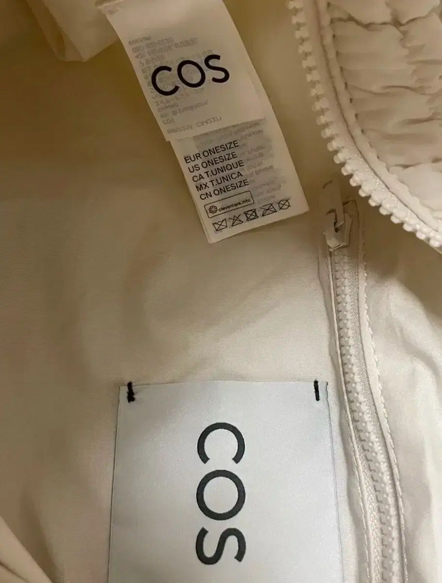 New コス コス 雲 バッグ アイボリー - オーバーサイズ DECORATOM_COM_BR