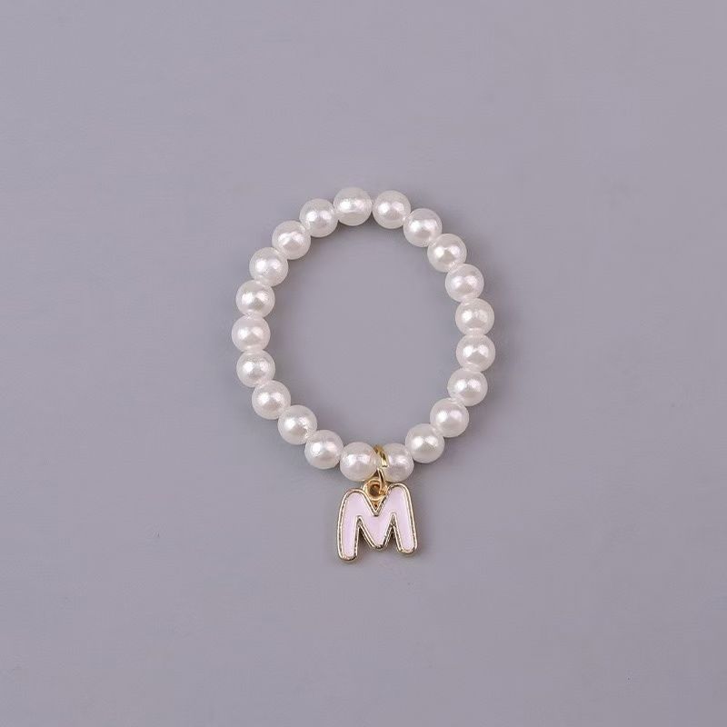 LABUBU ミニ 用 イニシャルネックレス ラブブ4世代用 pin for love K