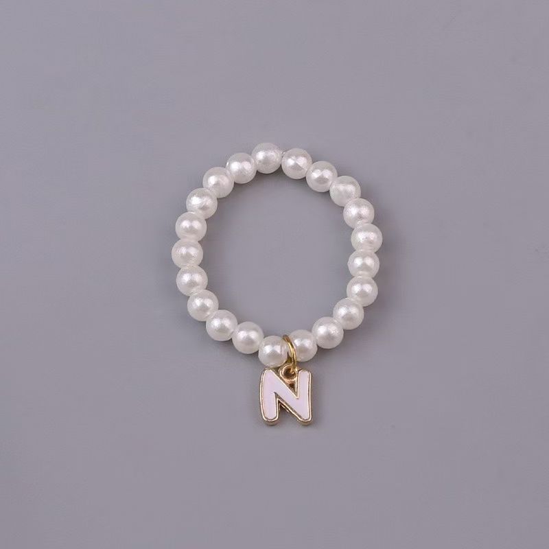 LABUBU ミニ 用 イニシャルネックレス ラブブ4世代用 pin for love K