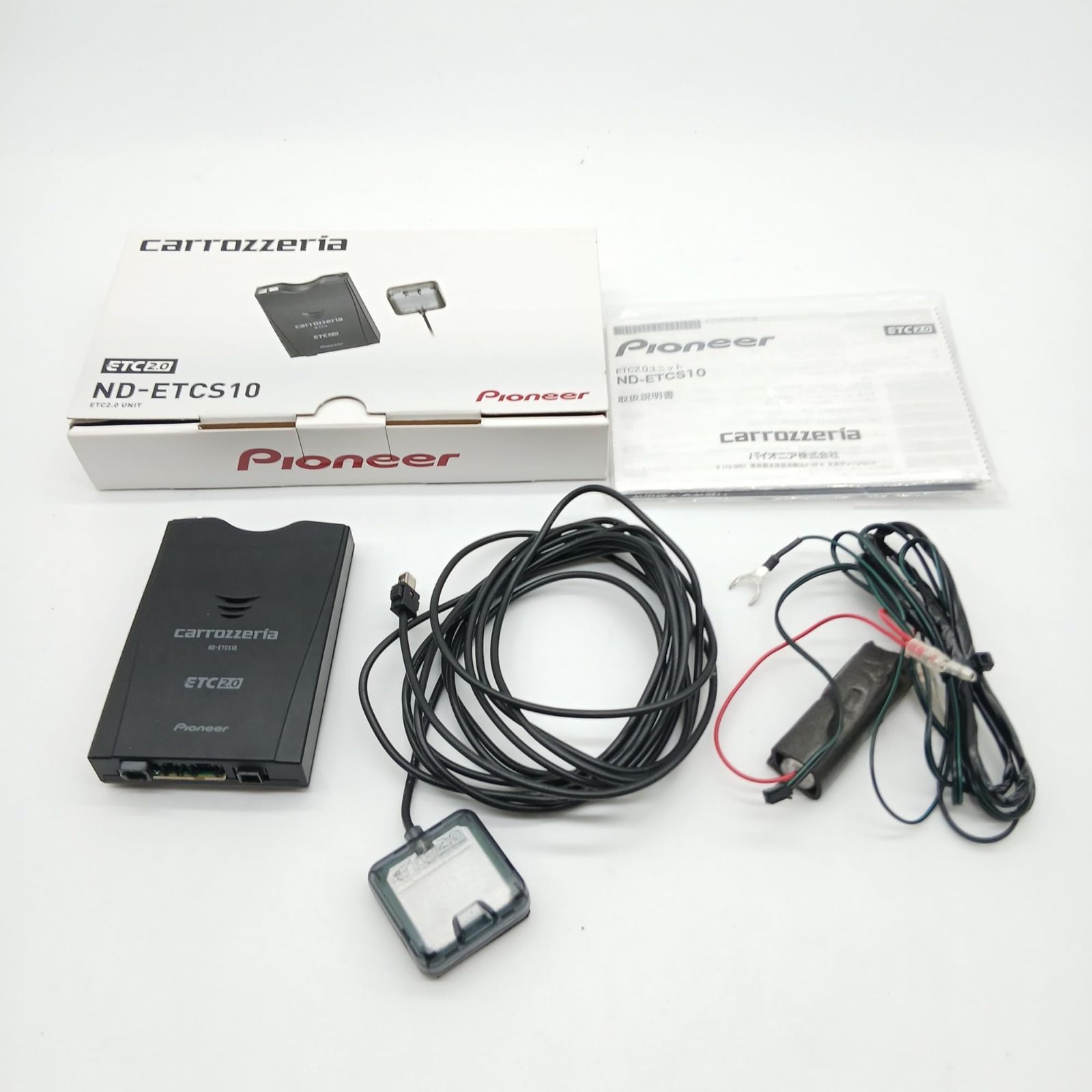 No.4082 Pioneer ETC2.0 ND-ETCS10 アンテナ一体型 新セキュリティ対応 GPS付 音声案内タイプ カロッツェリア