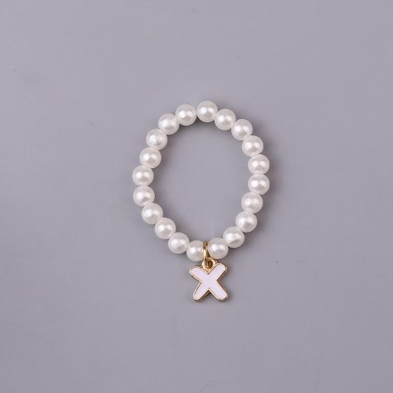 LABUBU ミニ 用 イニシャルネックレス ラブブ4世代用 pin for love U