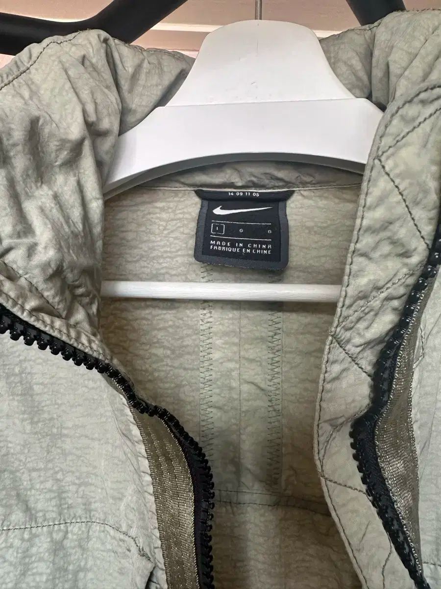 ナイキ テック パック ハイ デンシティ m65 ジャケット ジェイド ストーン ウィンドブレーカー