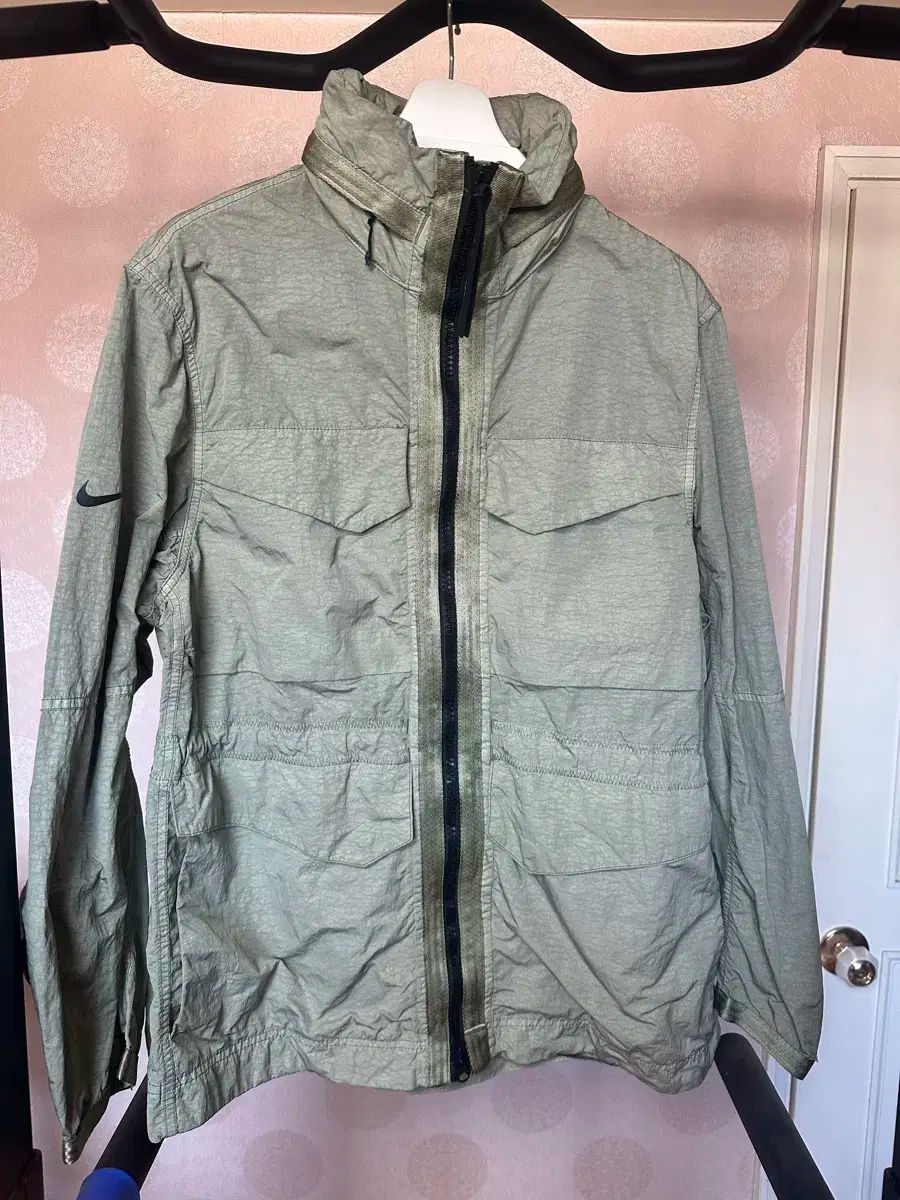 ナイキ テック パック ハイ デンシティ m65 ジャケット ジェイド ストーン ウィンドブレーカー
