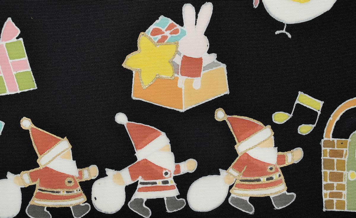 塩瀬生地 染九寸名古屋帯