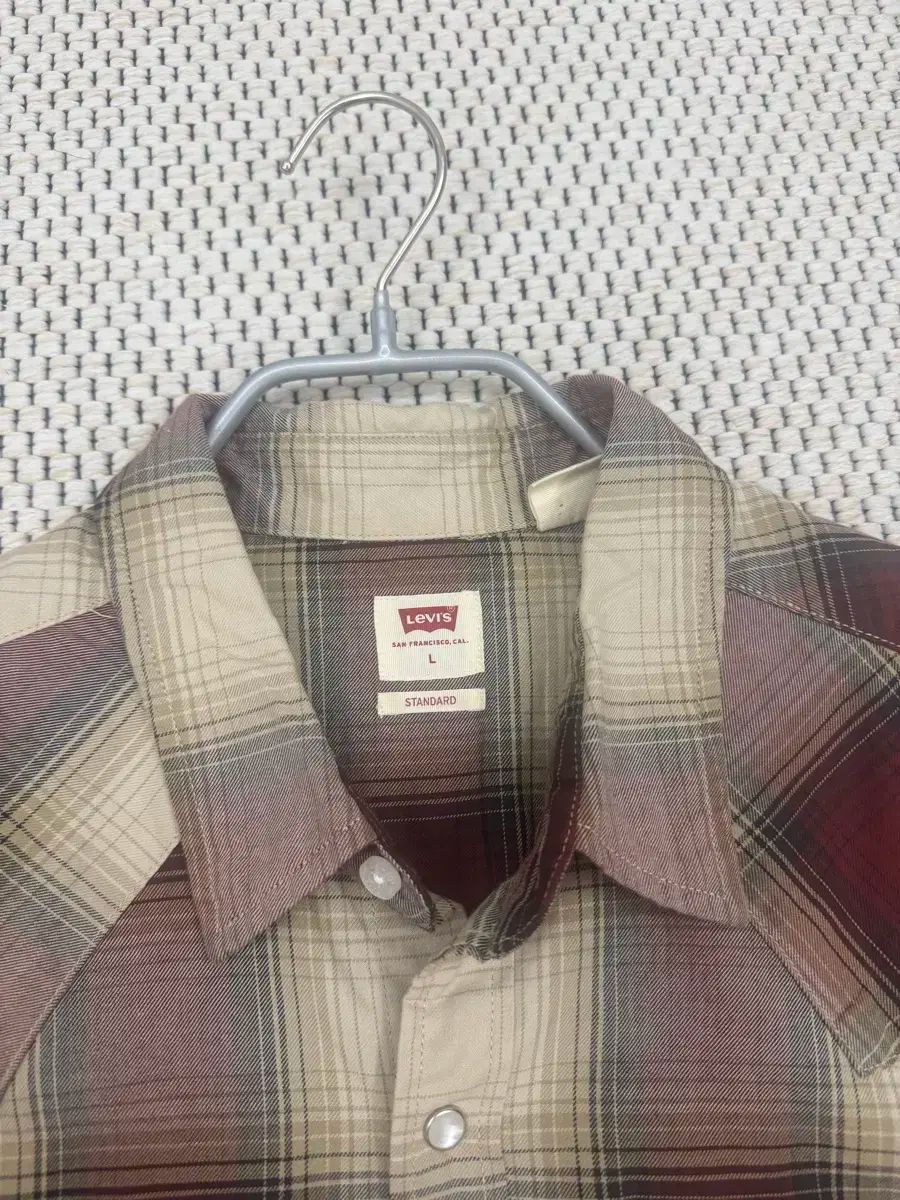 リーバイスの素敵なCHECK WESTERN シャツです