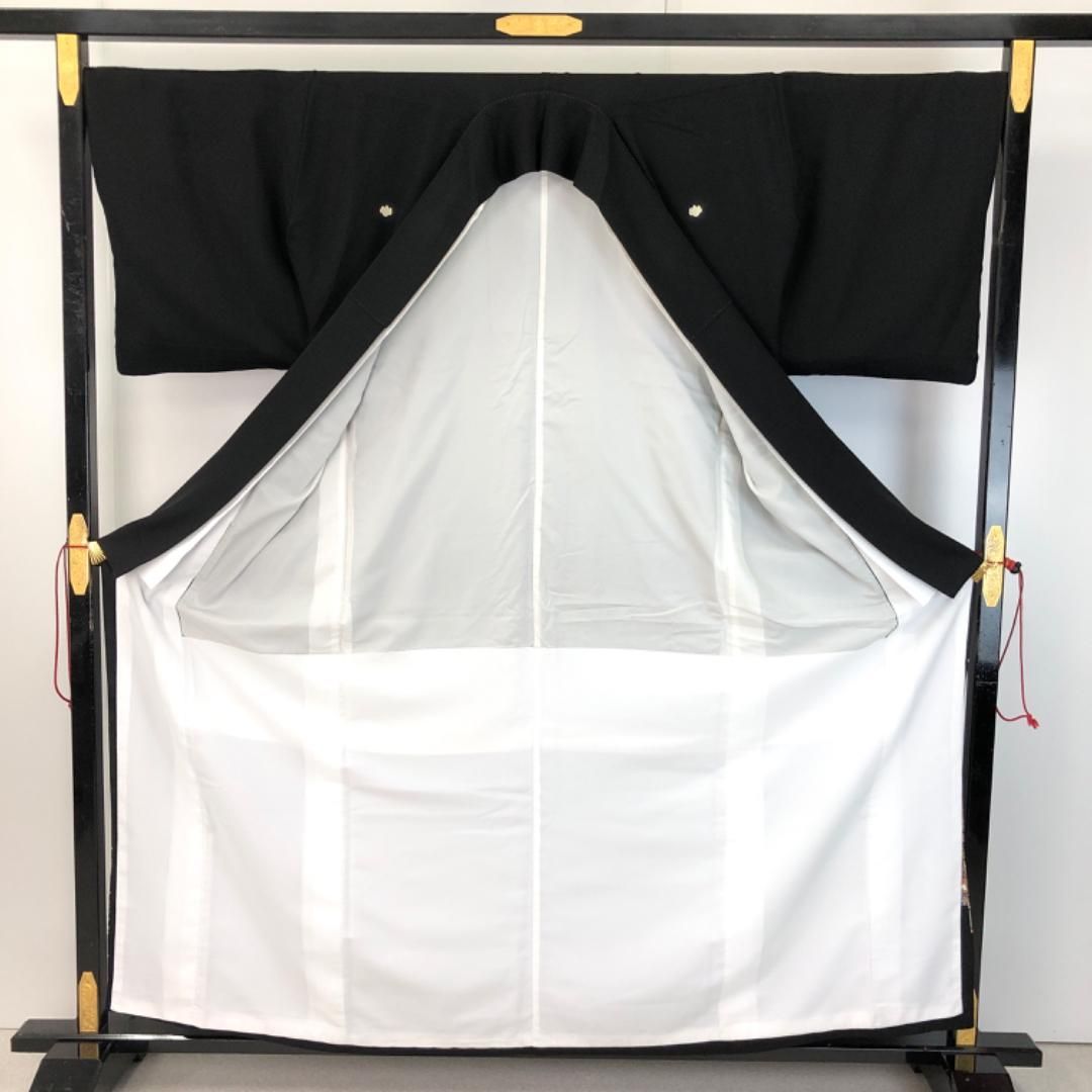 黒留袖 作家物 珠宝華文 美しい華柄模様 金駒刺繍 金彩 K-5472