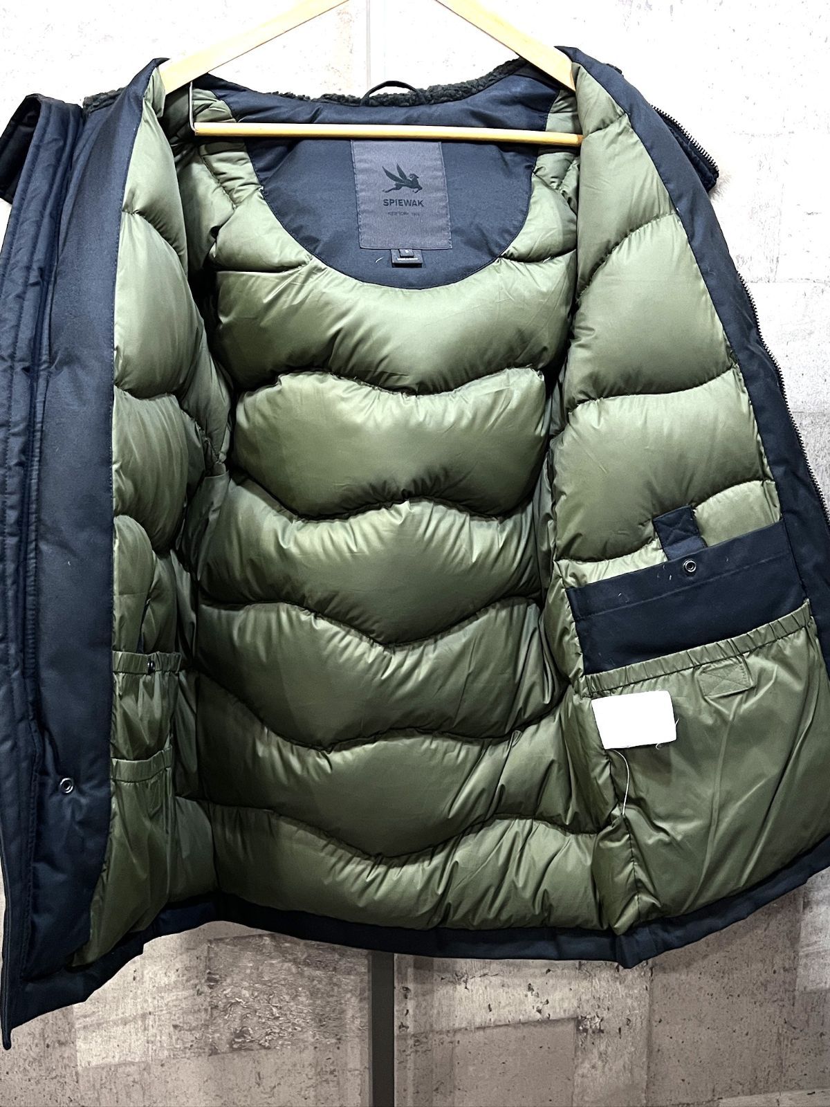 SPIEWAK NEWYORK ダウン N-3B AVIATION N3 JACKET ブラック S
