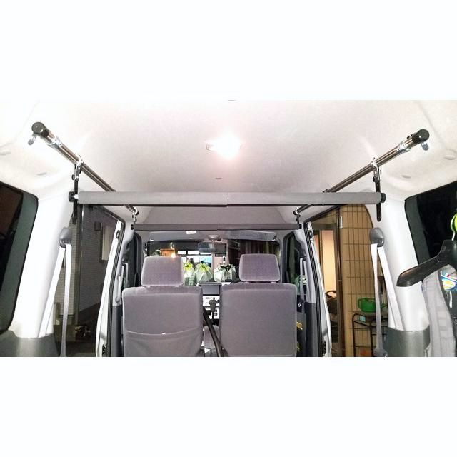 サイドバー＆スライドバー2本セット 車内キャリア
