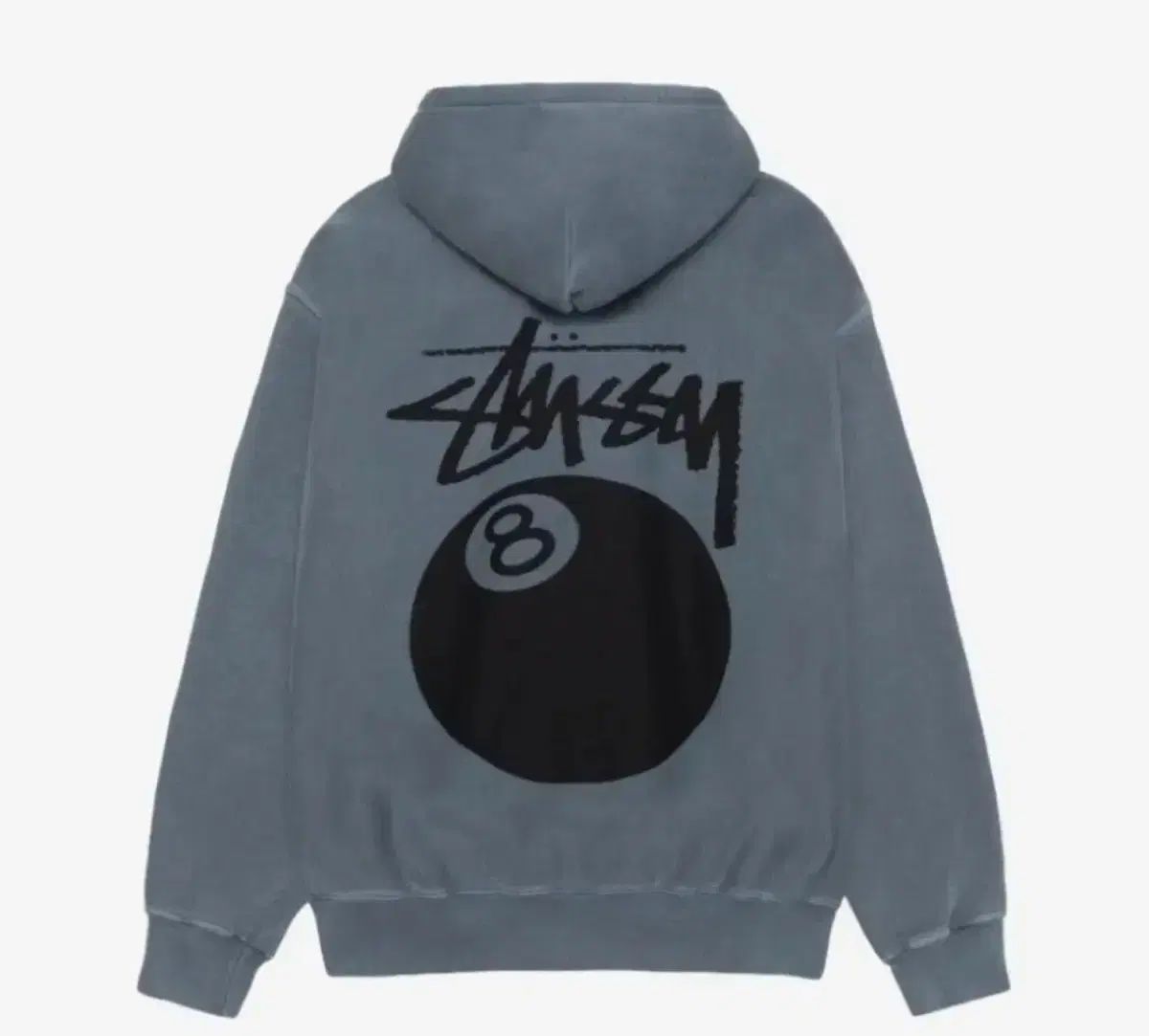 STUSSY DICE WHO ジップアップフーディー ネイビー m