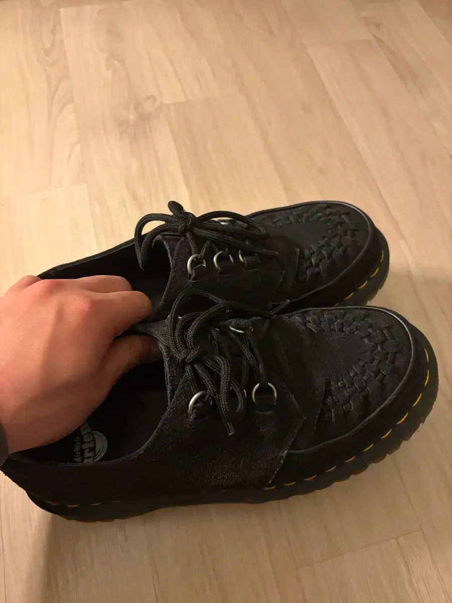 DR. MARTENS ドクターマーチン ラムゼイスウェード クリーパー ブラック