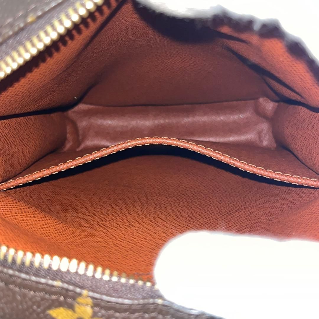 Louis Vuitton ルイヴィトン ダヌーブ ショルダーバッグ モノグラム ブラウン PVC M45266 ベタなし DECORATOM_COM_BR