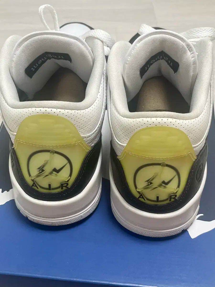 260 ジョーダン3 フAGMENT DESIGN フラグメント デザイン 白黒