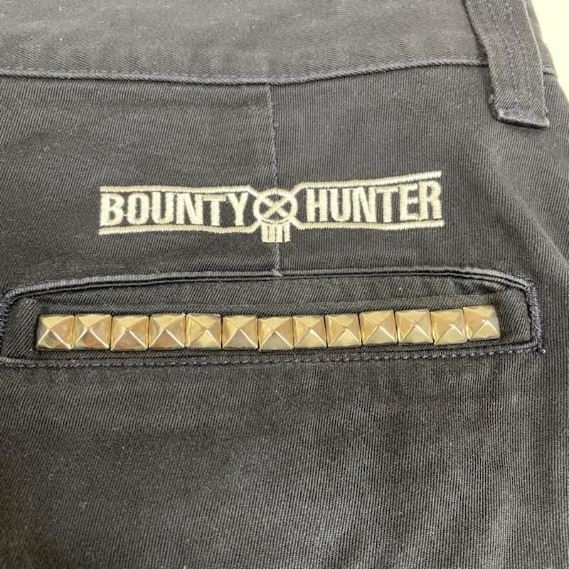 バウンティーハンター クロップド ハーフ 七分丈 パンツ ロゴ 刺繍