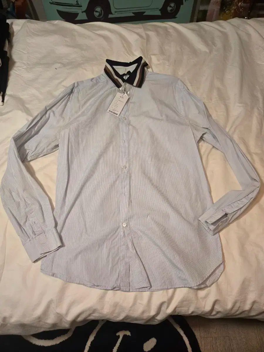 N21 ナンバー21 ストライプ バイ シャツ M