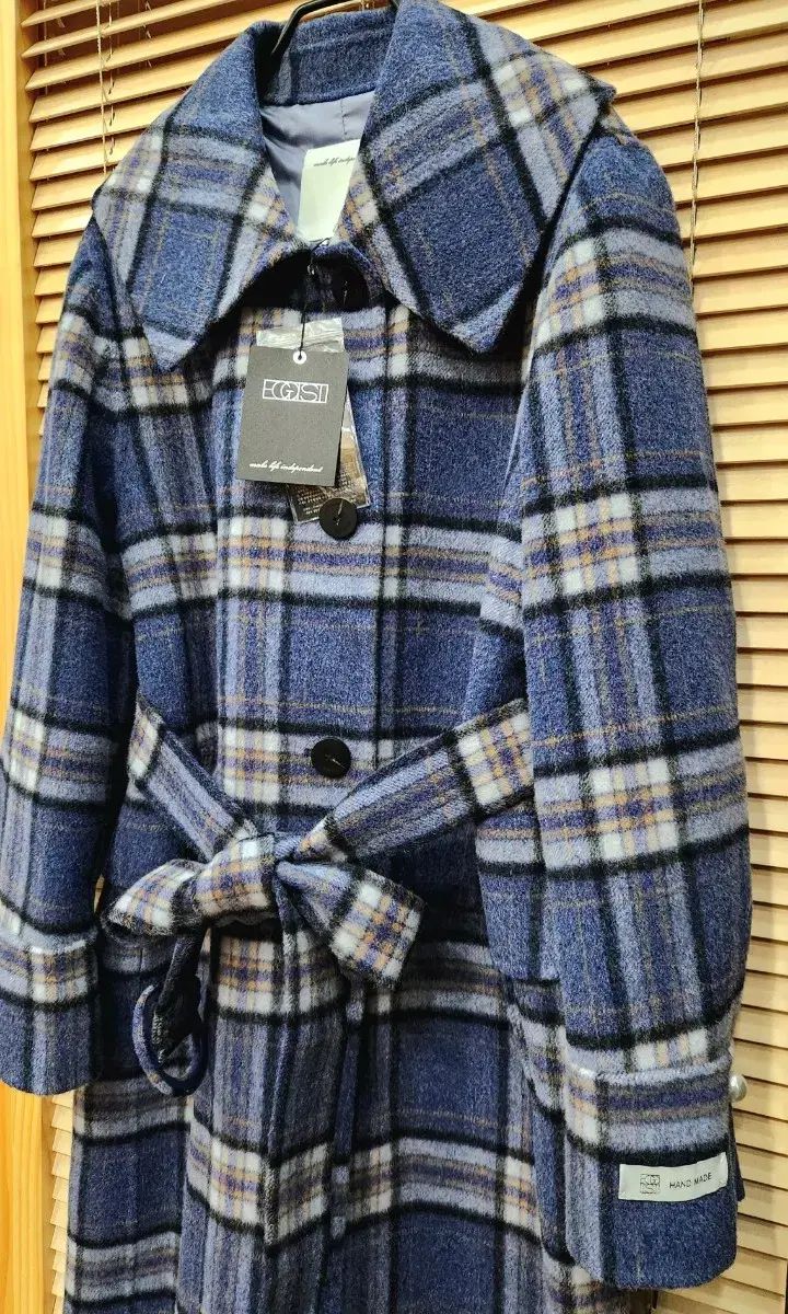 エゴイスト CHECK Single ハンドメイドコート