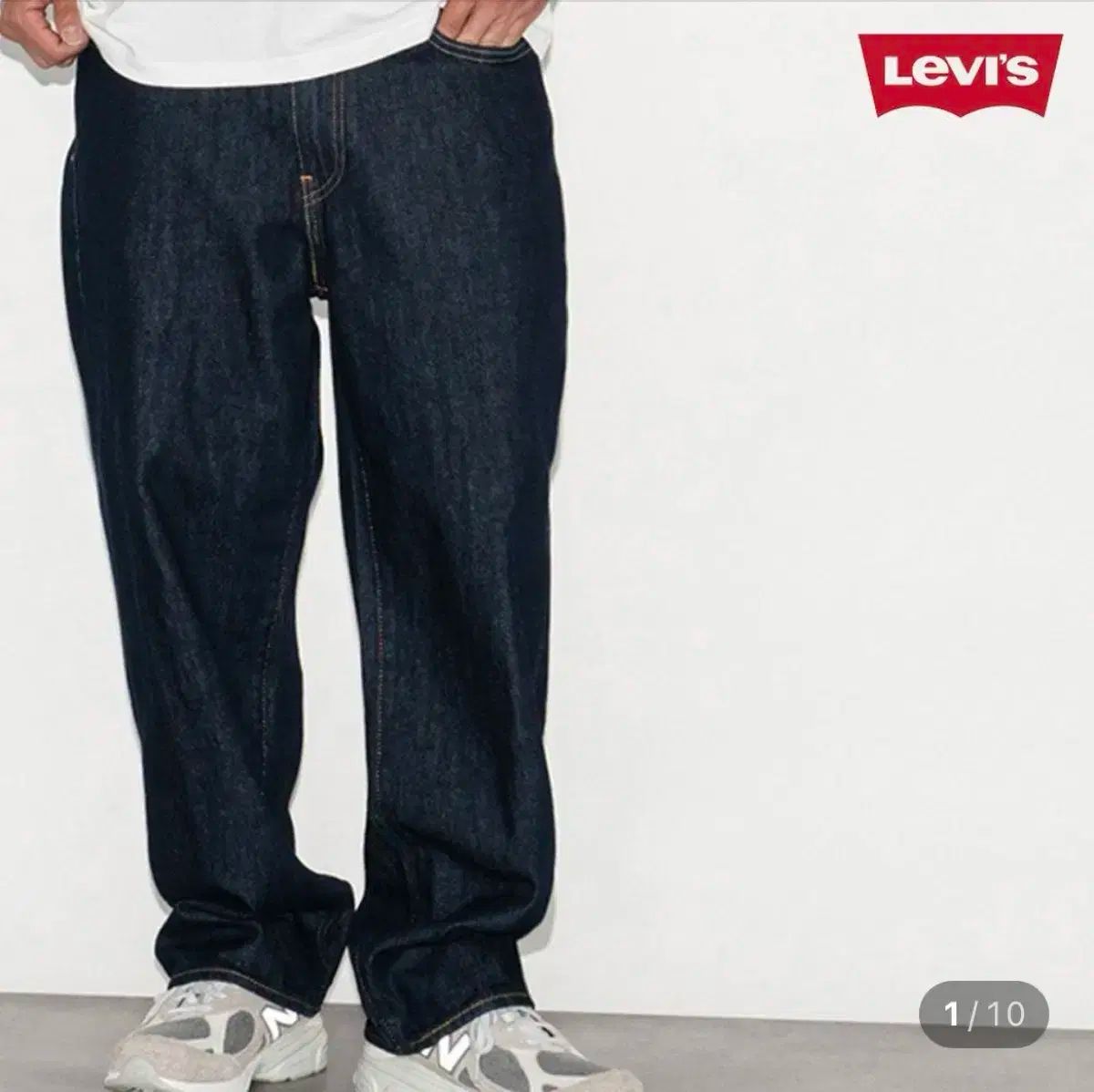 リーバイス 568 ルーズ Indigo ワイド デニムパンツ