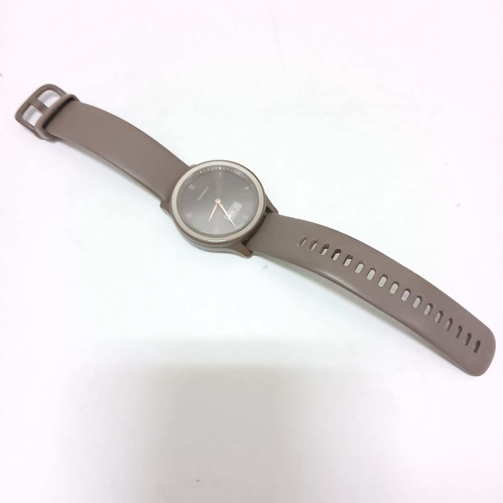 No.4203 ガーミン vivomove Sport Peach G Cocoa ハイブリッドスマートウォッチ 日本 ユニセックス