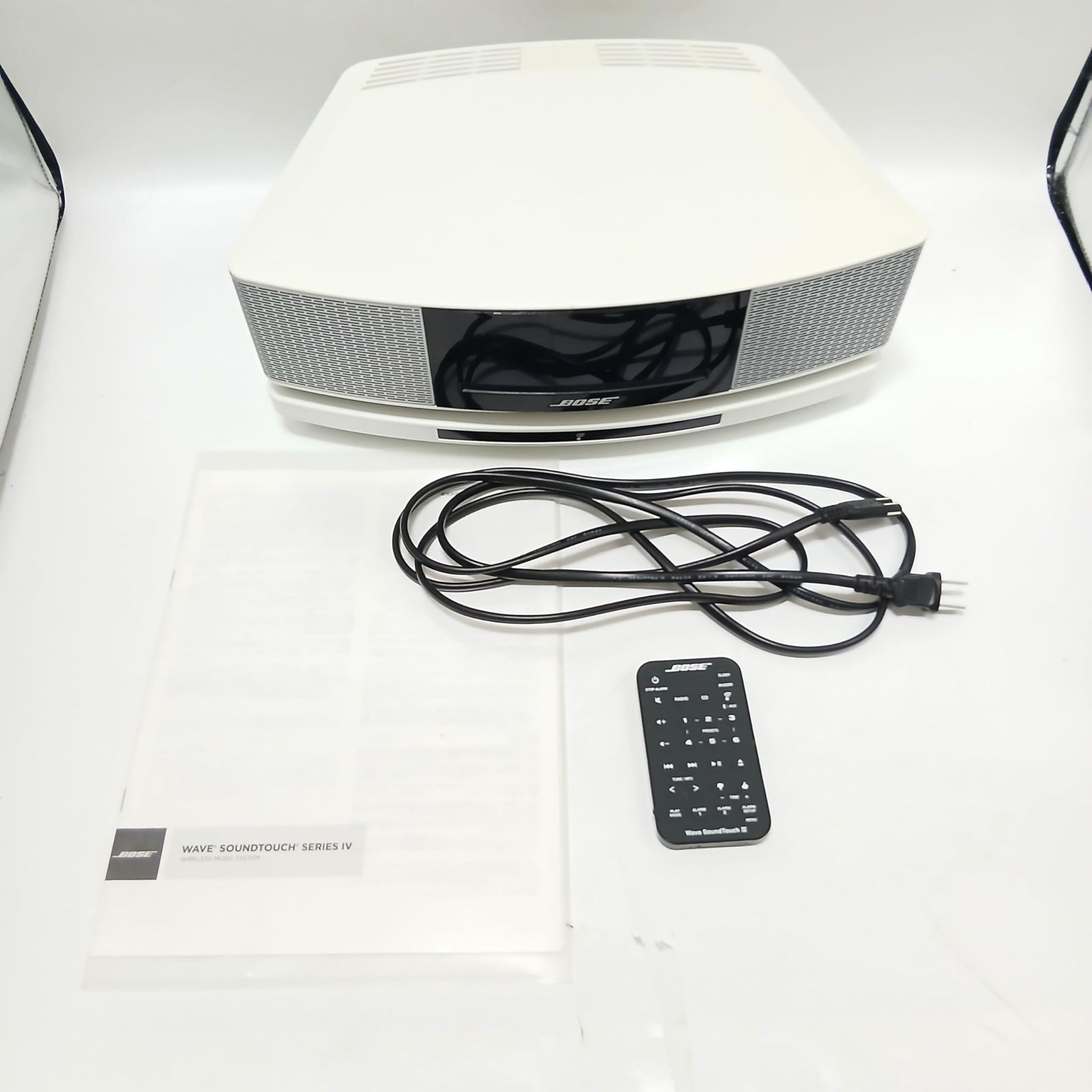 No.4205 Bose Wave SoundTouch music system IV CDプレーヤー ラジオ Bluetooth Wi-Fi接続 リモコン 36.8cm W x 10.9cm H x 22.1cm D 4.0kg