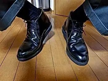 レッドウィング 9196 ポストマン チョカ 7 D ブラックチャパラル