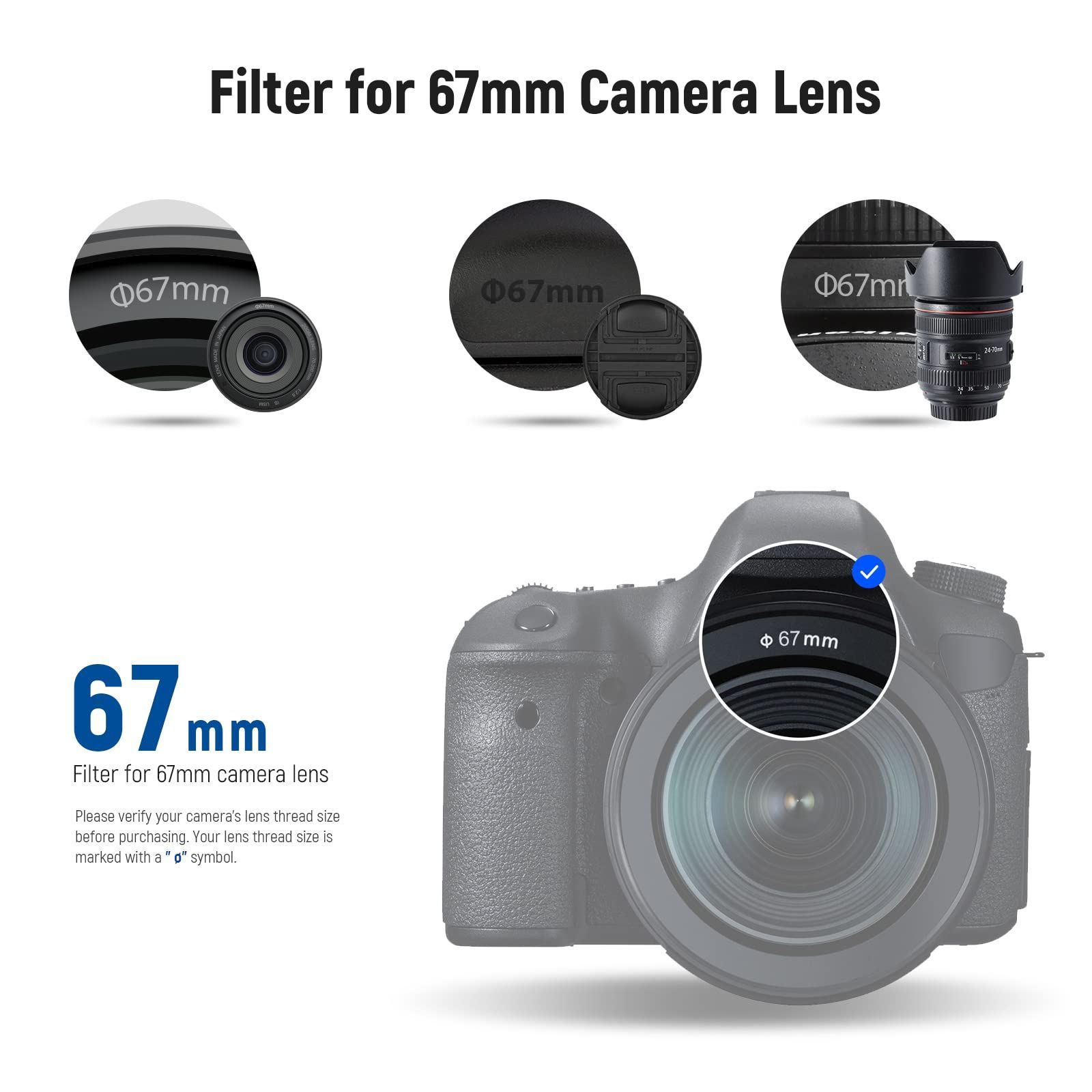  NEEWER 67 mm NDフィルターセット ND 1000 64 8 4減光フィルターセット 両面30層マルチコーティング HD光学ガラス 撥水防汚キズ防止 フィルター防水ポーチ付き その他 文房具 事務用品