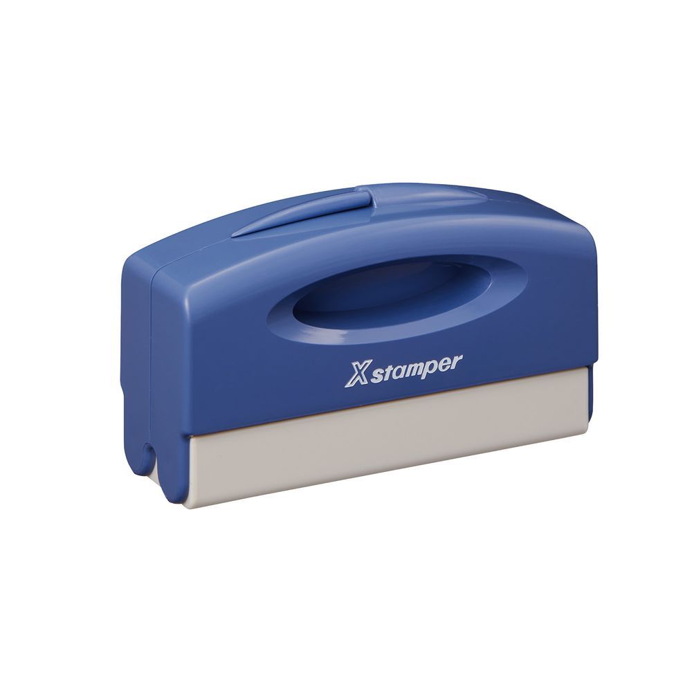 まとめ買い シヤチハタ 角型印 ポケット用1351号 メールオーダー式 ブルー PXCP-1H MO 3個セット