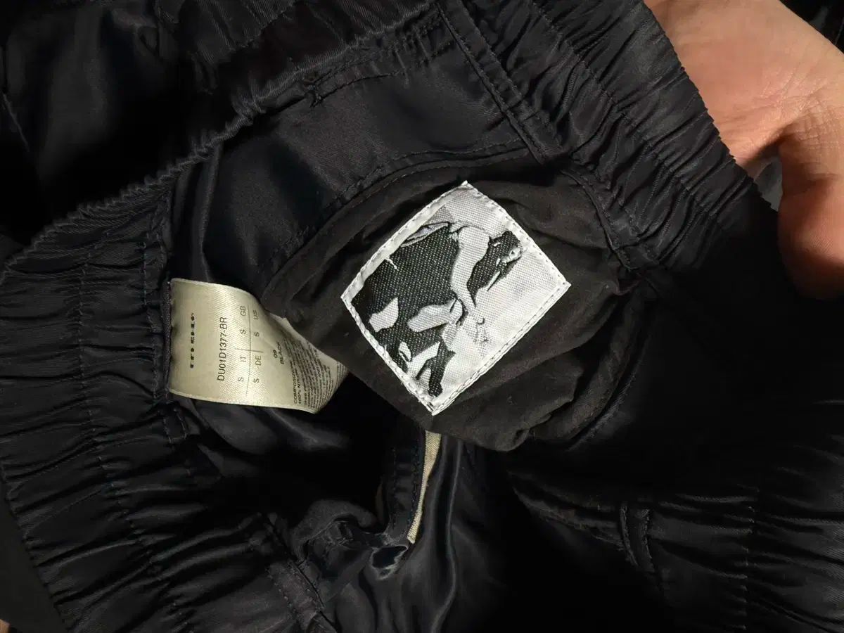  S RICK OWENS リックオウエンス ベル ナイロン パンツ ジョガーパンツ スウェットパンツ パンツ