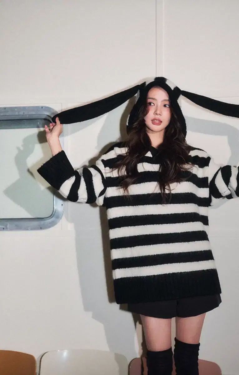 オーストラリアブランドrumia うさぎ 耳 ウール セーター