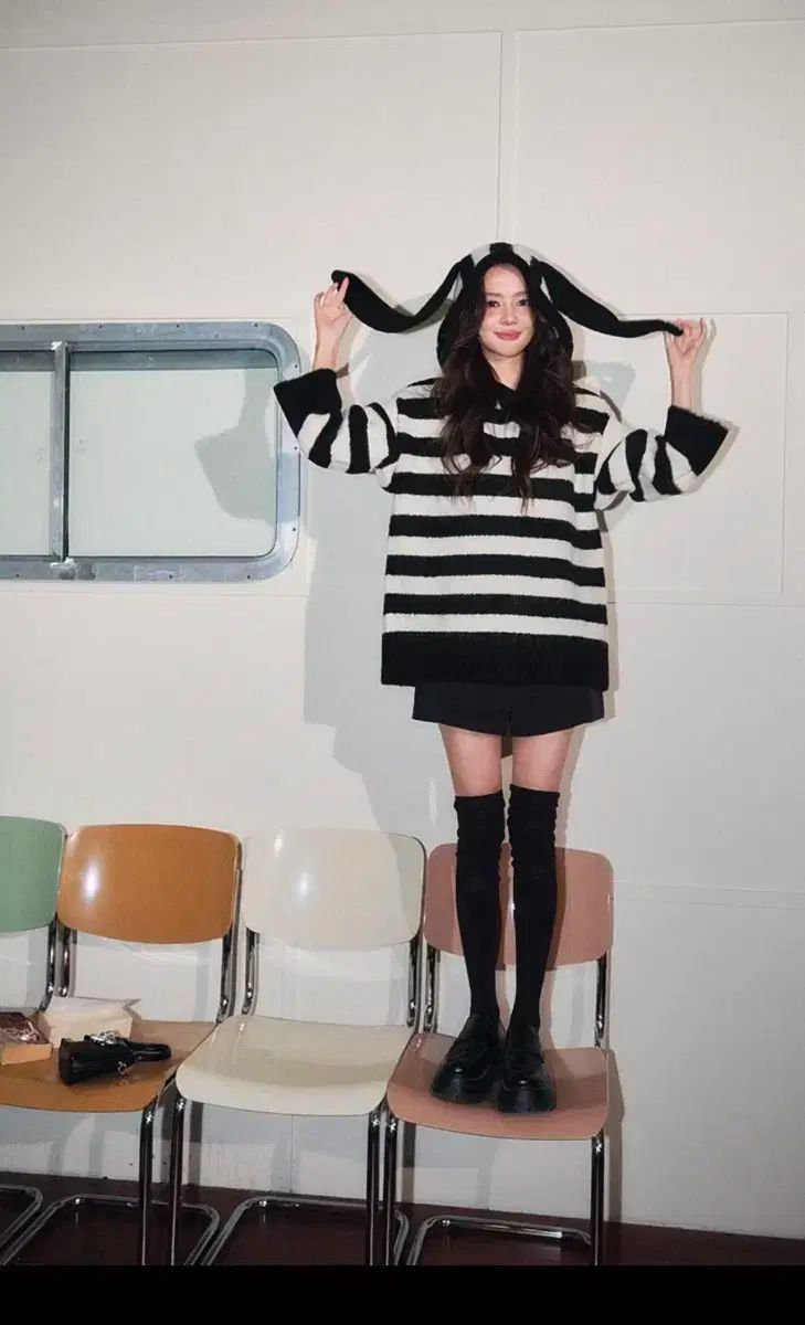 オーストラリアブランドrumia うさぎ 耳 ウール セーター