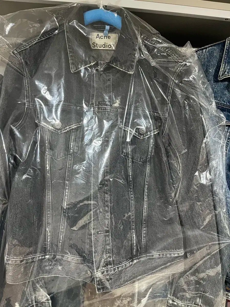 Acne Studios アクネストゥディオズ ブラック デニム ジャケット 46