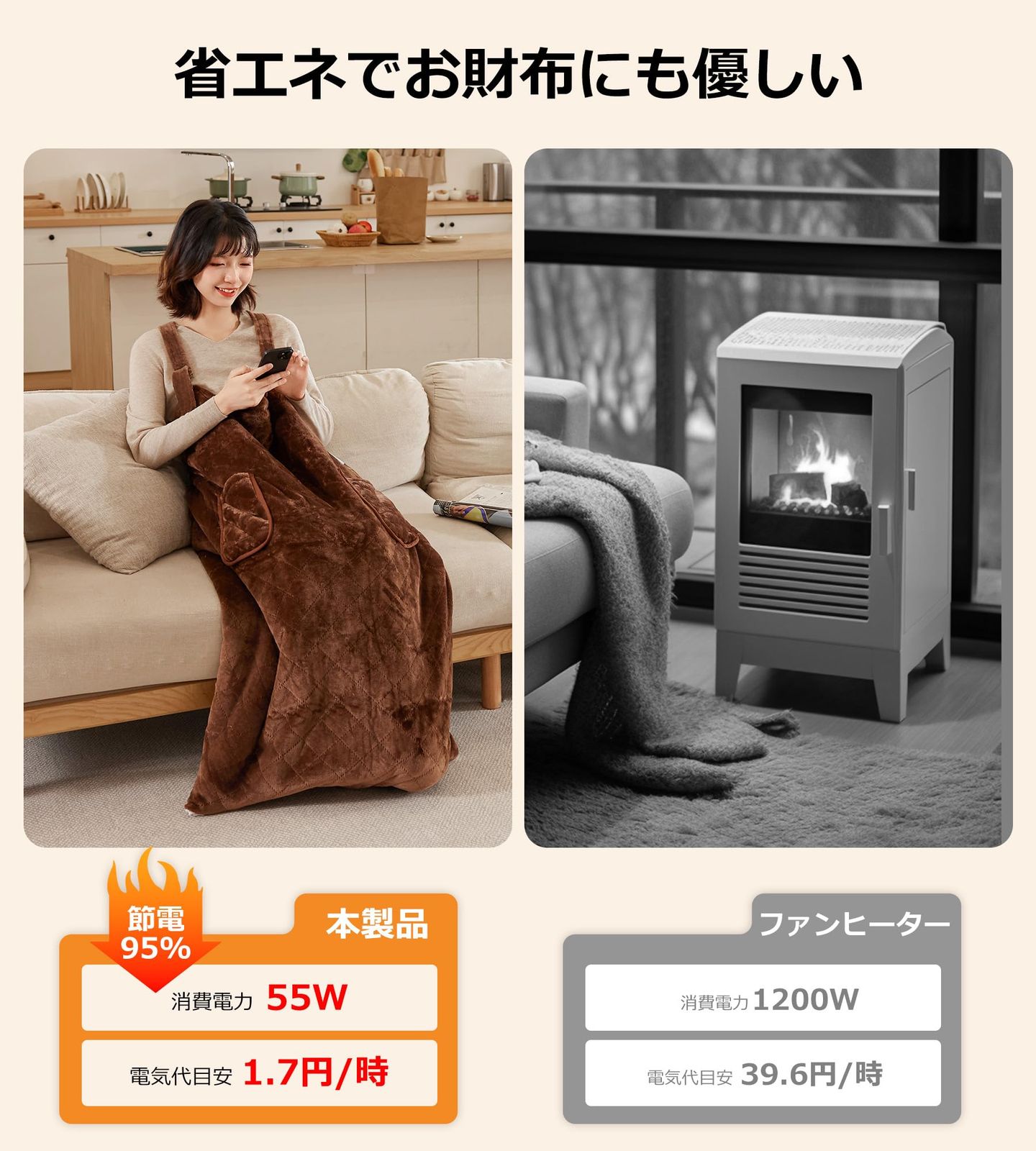 足入れヒーター