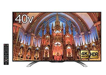 SHARP シャープ 40V型 液晶 テレビ AQUOS LC-40U30 4K 外付HDD対応 (裏 