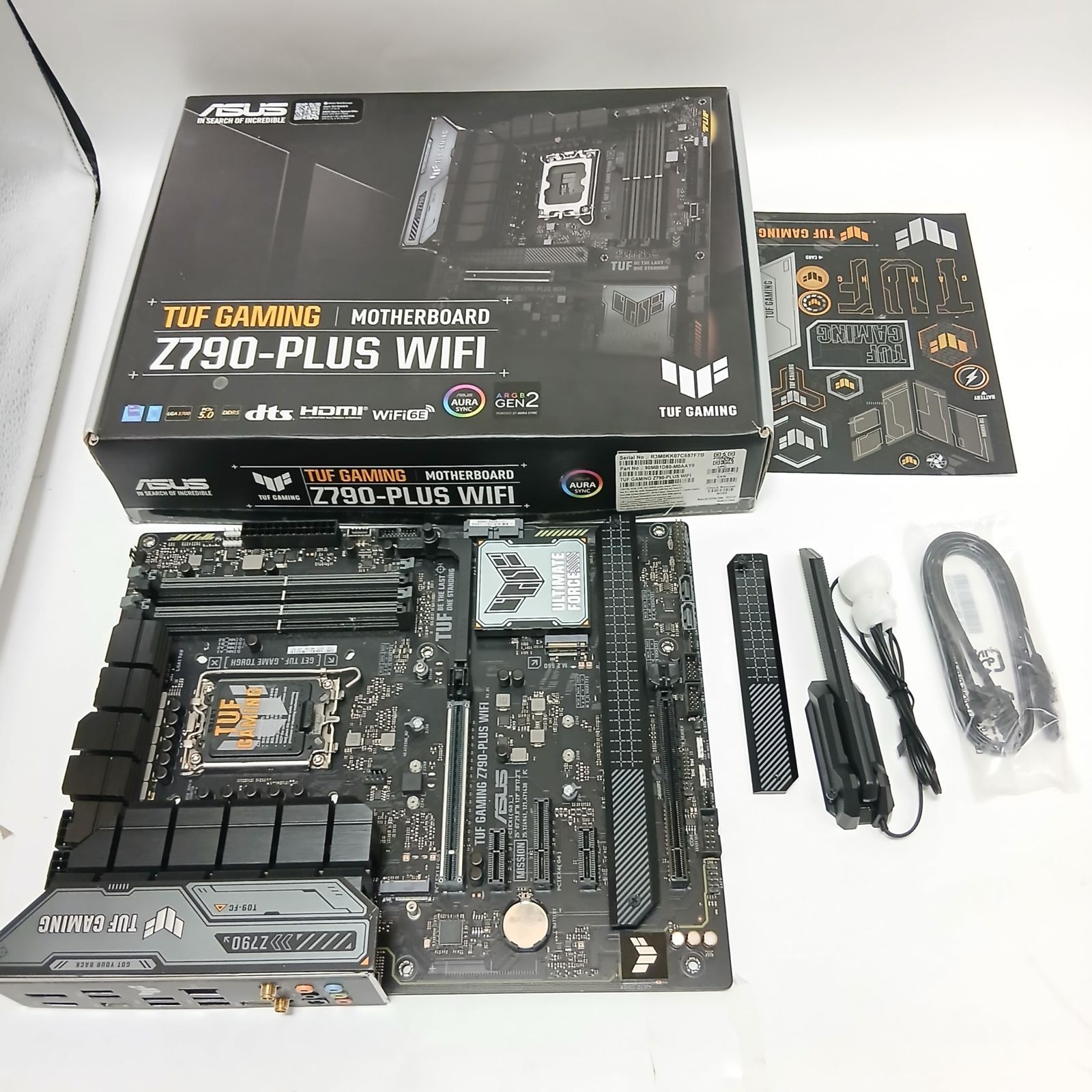 No.4210 ASUS TUF GAMING Z790-PLUS WIFI intel 第14 13 12世代 CPU対応 LGA1700 Z790 搭載 DDR5 ATX マザーボード