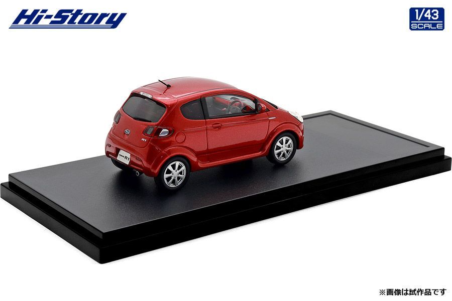 1 43 SUBARU R1 S 2005 ベリーレッド メタリック