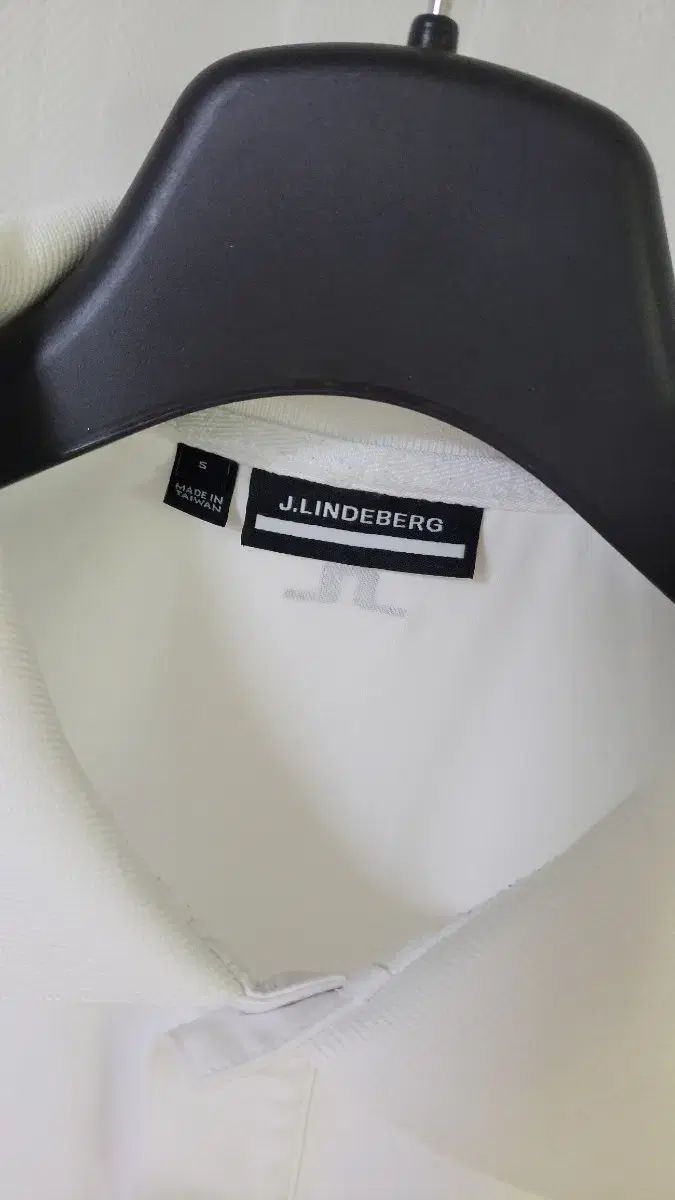 J.リンドバーグ 白 半袖 ポロTシャツ